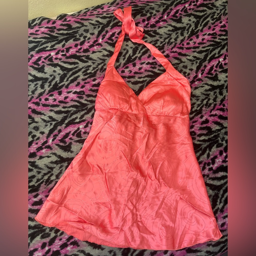 Vanity Pink Halter Top